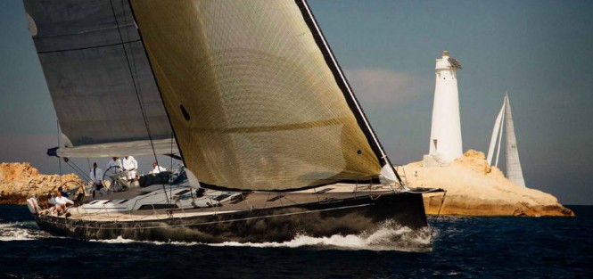 SW 100 Yacht Cape Arrow on Race Day 2