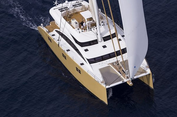 Sunreef 82 Yacht HOUBARA - upview