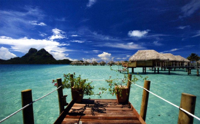 The breath-taking yacht charter location - Tahiti in the South Pacific