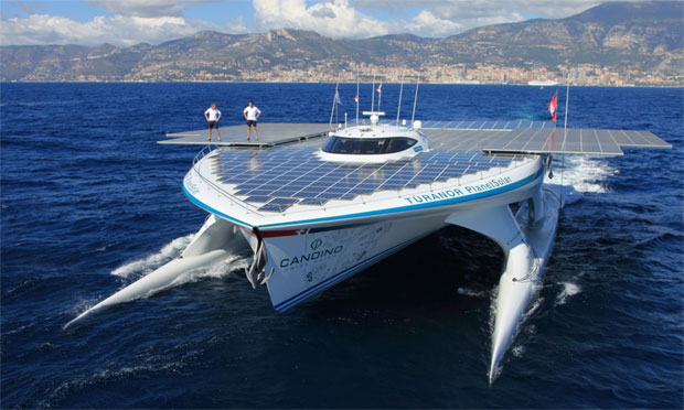 The world's largest solar boat - Planet Solar