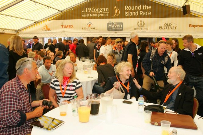 great turn out of media & guests for today's pre-race Press Conference. Photo: Patrick Eden