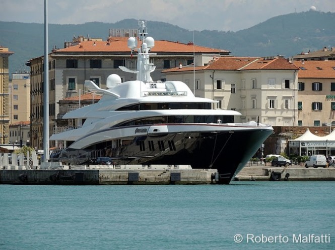 luxury charter yacht ANASTASIA