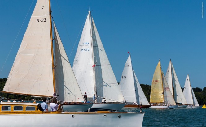 Luxury yachts attending Panerai Classic Yacht Challenge 2013 Photo: Panerai / Guido Cantini / seasee.com