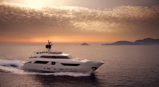 Sanlorenzo luxury yacht SD122 - Image credit to Jerome Kelagopian