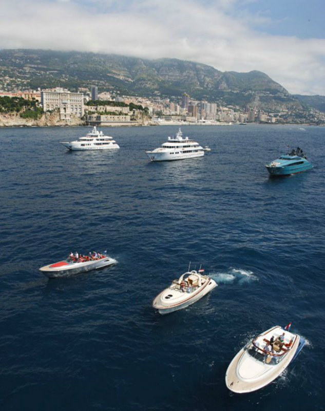 Wajer and Wajer Tenders with Luxury Superyachts at the 2013 Rendezvous in Monaco