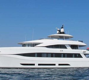 Delivery of 34m Curvelle Yacht QUARANTA