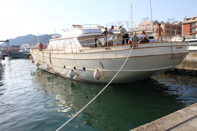 38m luxury sailing yacht Andromeda