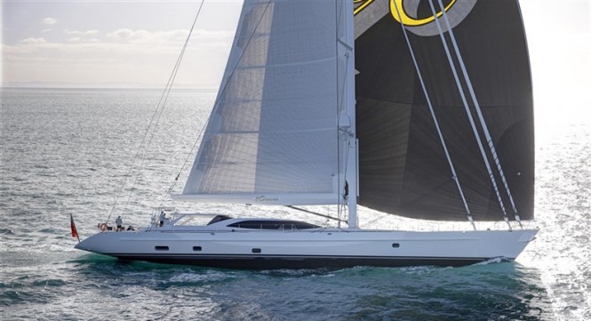 44m superyacht Encore by Alloy with full inventory of Doyle sails