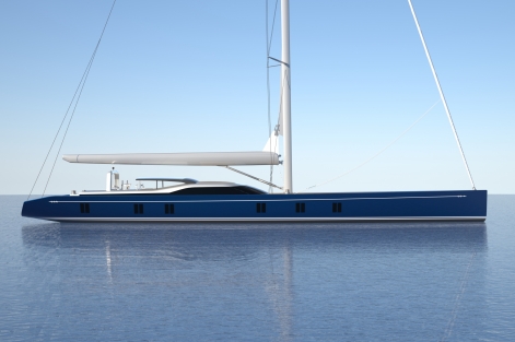 46m Tripp Design Yacht to be built by Holland Jachtbouw