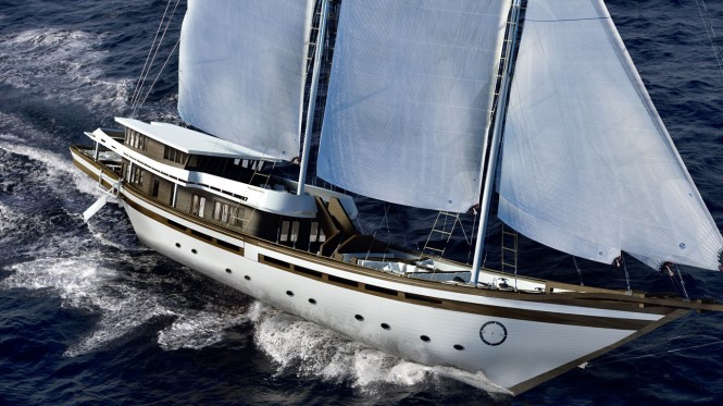 53m luxury sailing yacht ZEN