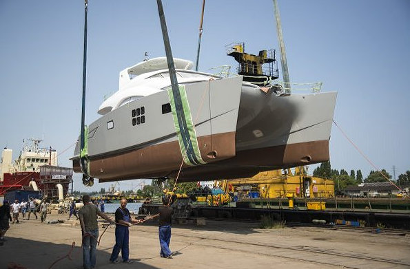 60 Sunreef Power yacht MEOW by Sunreef Yachts at launch