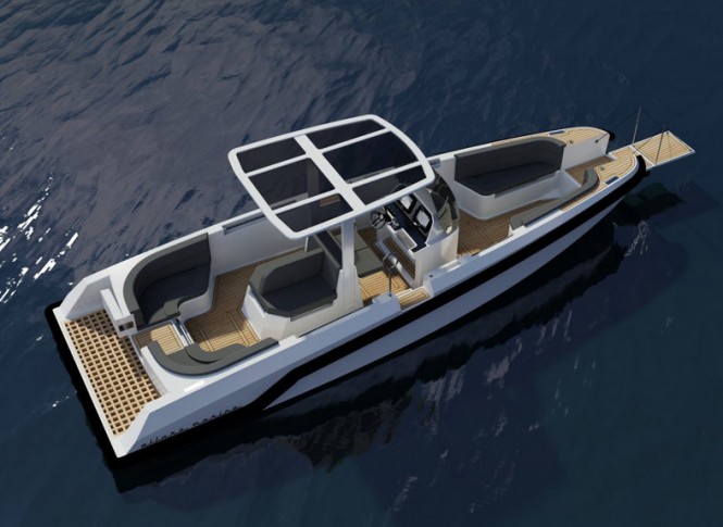 850ST Yacht Tender Project - Upview