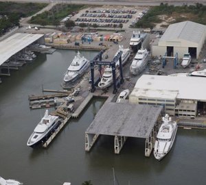 Derecktor completes five year survey on classic 164' Feadship Yacht Aurora B