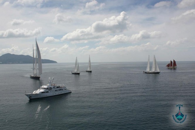 ASR 2012 hosted by the lovely Asian yacht charter destination - Phuket in Thailand