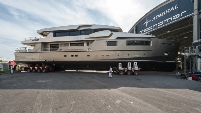 Admiral Impero 40 Yacht Cacos V at launch