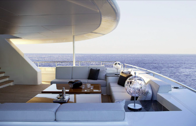 Baccarat to decorate the Upper Deck Lounge at the upcoming MYS