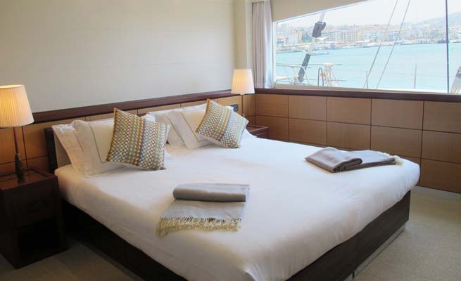 Catamaran yacht Quaranta - Cabin Catamaran yacht Quaranta - Cabin