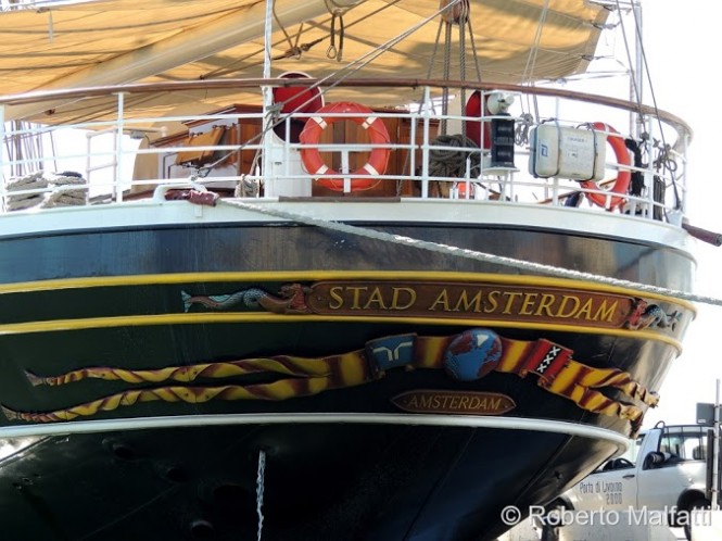 Charter yacht STAD AMSTERDAM clipper - Photo by Roberto Malfatti