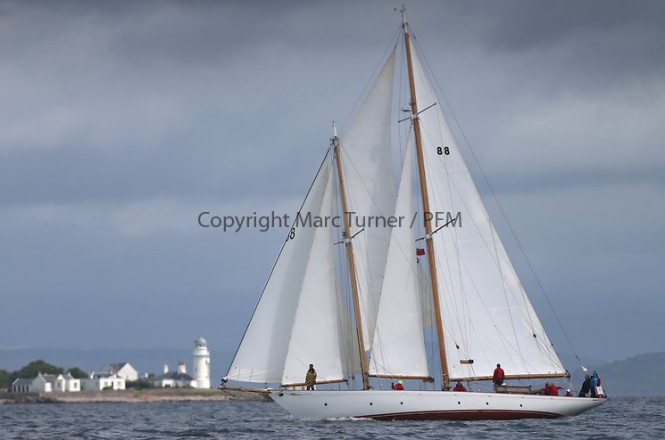 Classic sailing yacht Astor - Photo credit Marc Turner /PFM