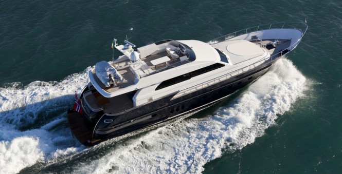 Continental II 23.00 Flybridge Yacht - Upview