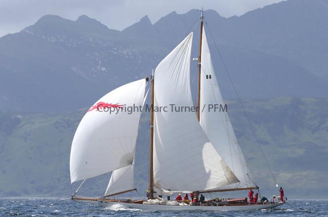 Day five of the Fife Regatta, Race from Portavadie on Loch Fyne to Largs - Photo credit Marc Turner /PFM
