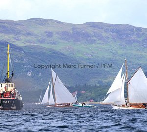Day three of the Fife Regatta, Cruise up the Kyles of Bute to Tighnabruaich