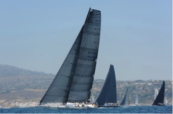 Doyle-powered Ragamuffin Yacht at the Transpac start