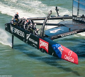Second point for Emirates Team New Zealand in Louis Vuitton Cup