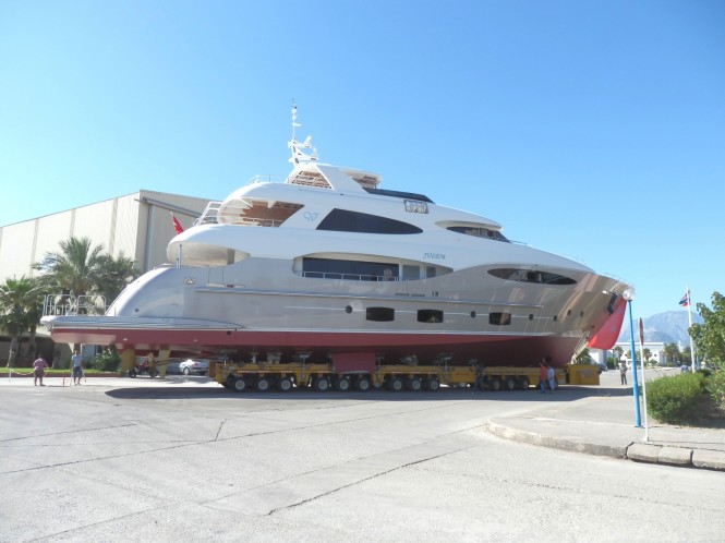 Julem I Yacht - side view Julem I Yacht - side view