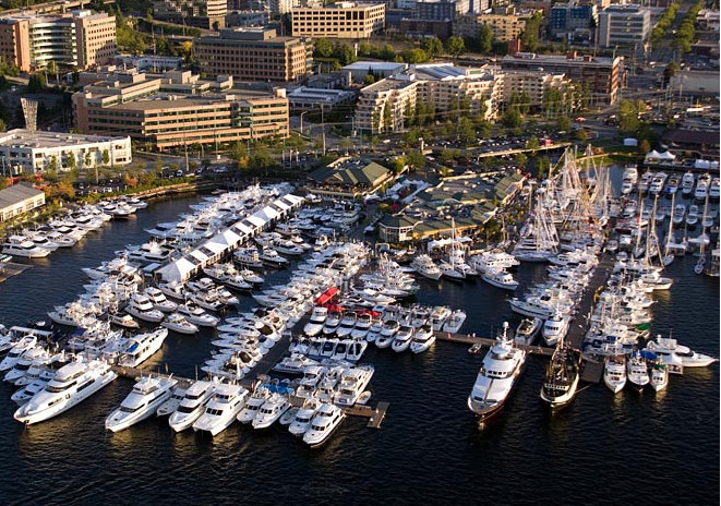 Lake Union Boats Afloat Show in Seattle