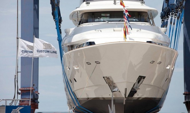 Launch of new Navetta 33 Crescendo Yacht by Ferretti Custom Line