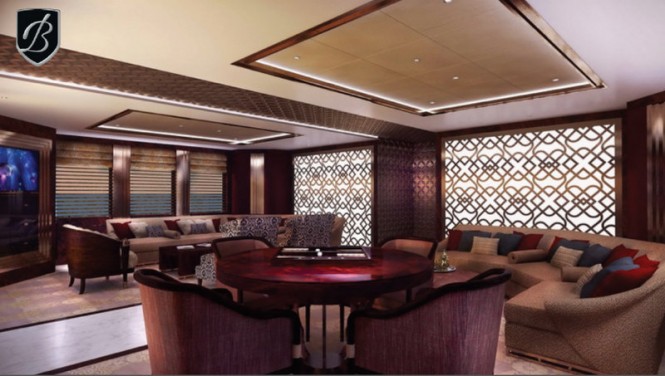 Luxury superyacht Alfulk