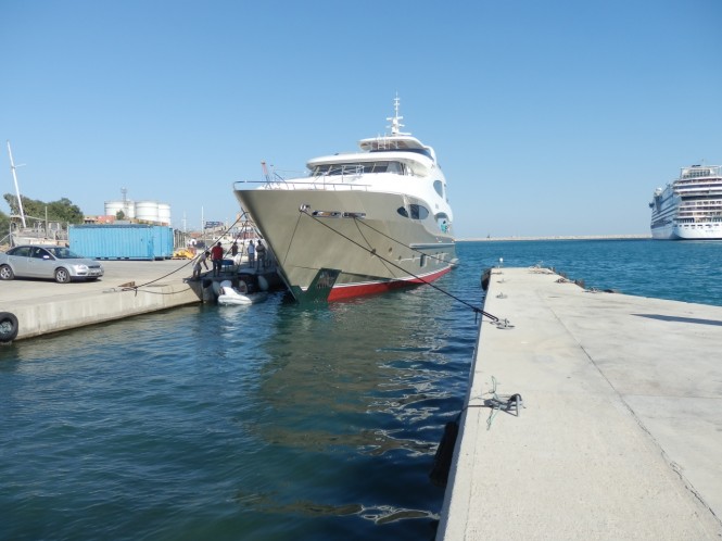 Motor yacht Julem I on the water Motor yacht Julem I on the water