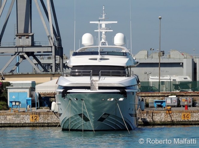 Motor yacht Project 12 - Photo by Roberto Malfatti