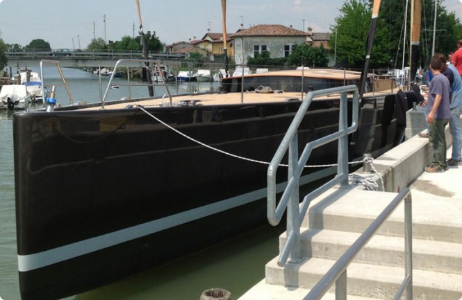 New Solaris 72 Classic Yacht Karma on the water New Solaris 72 Classic Yacht Karma on the water