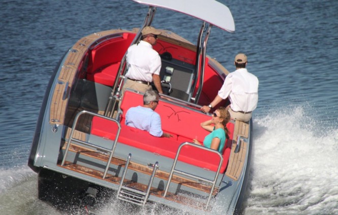Newly launched Chase 31 Yacht Tender by Novurania - Image courtesy of Novurania