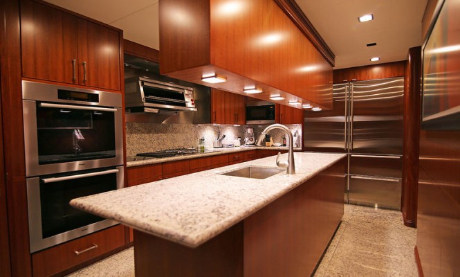 Nordhavn 120 Yacht Aurora - Galley