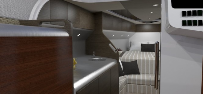 Onyx 41 mega yacht tender concept - Galley