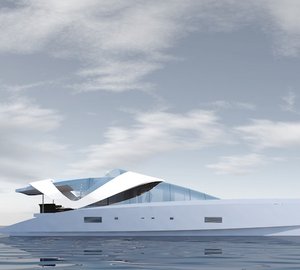 Oxygène Yachts' Power Catamaran AIR 77 at the 2013 Cannes Boat Show