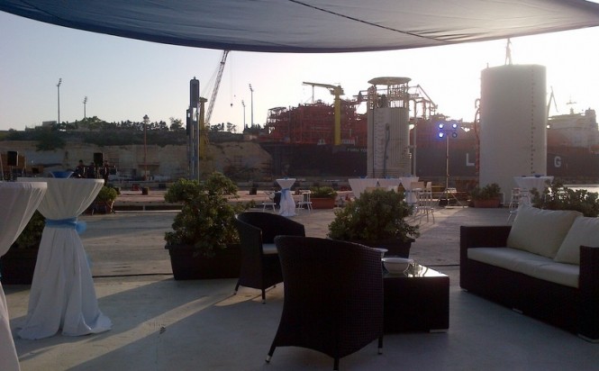 Palumbo Malta Super Yachts yard