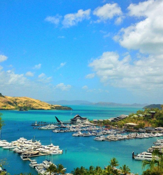 Perfect venue - the harbour at Hamilton Island