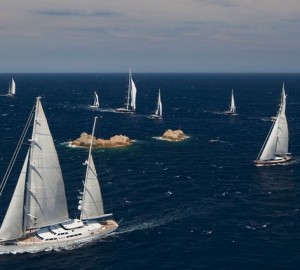 Perini Navi Yachts getting ready for the Perini Navi Cup 2013