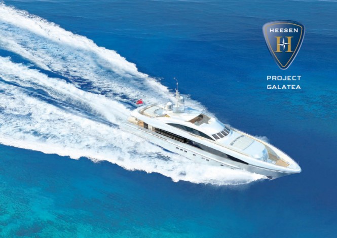 Project Galatea Yacht - Upview