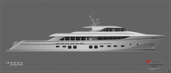 Rob Doyle Design 47m Explorer Support Motor Yacht