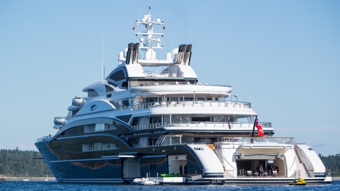 SERENE yacht by Fincantieri, Espen Oeino and Reymond Langton Design - Photo by Viktor Davare - Vancouver Island Photography