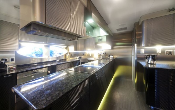 Superyacht Keyla - Galley