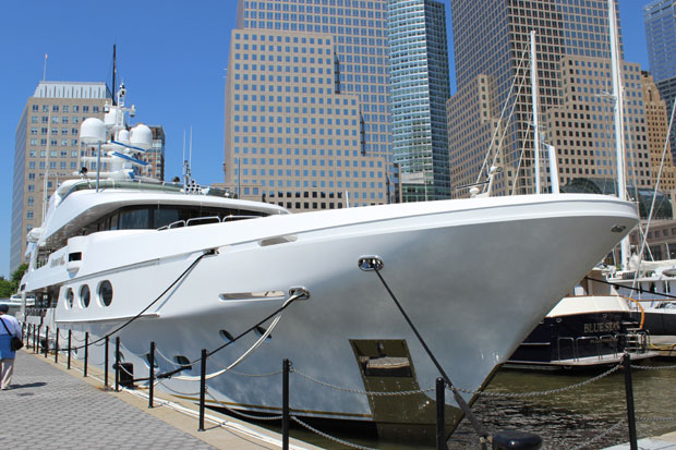 Superyacht Remember When in NYC