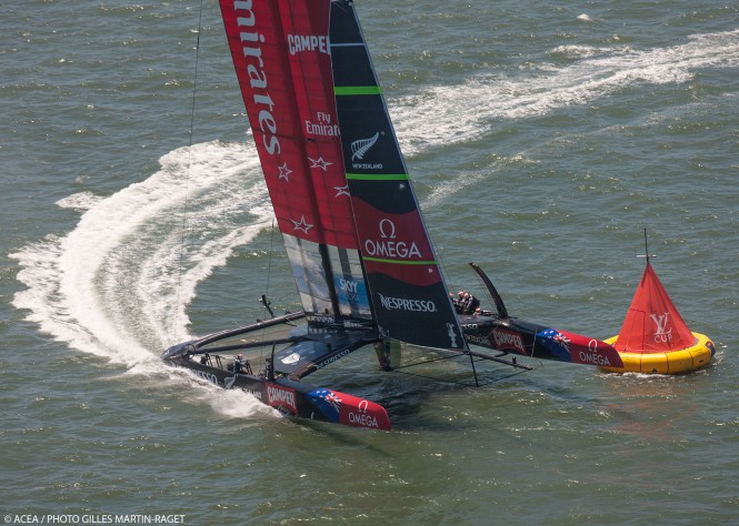 Victory for Emirates Team New Zealand