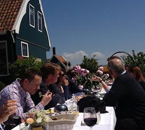 Opening of Yacht Valley Press Tour 2013 organised by Claasen Shipyards and Piet Brouwer