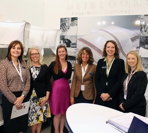 Oyster Yachts invited to Royal Event by Heirloom Linens 